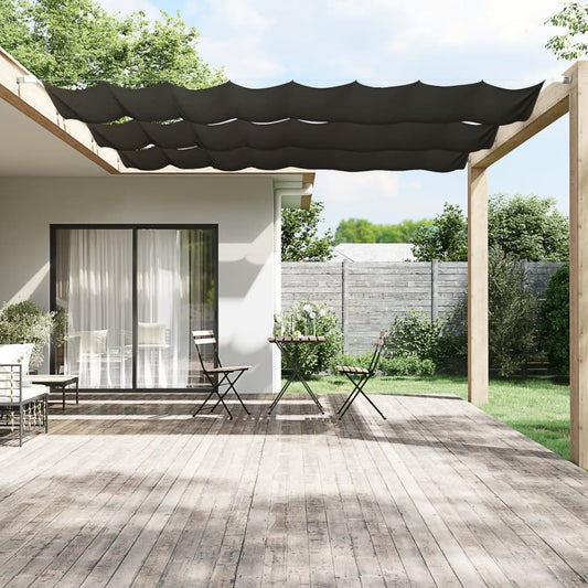 Vertical Awning Anthracite 100x360 cm Oxford Fabric