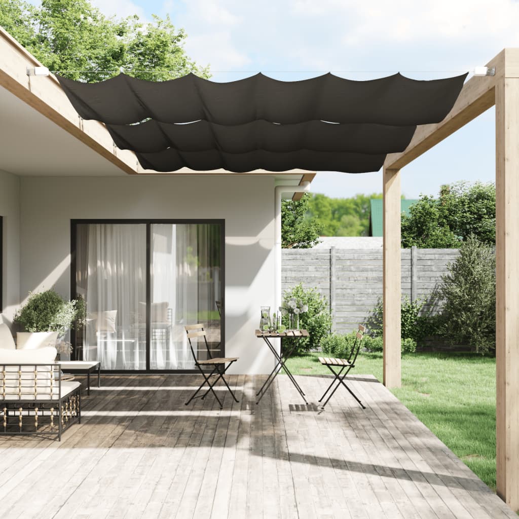 Vertical Awning Anthracite 140x270 cm Oxford Fabric