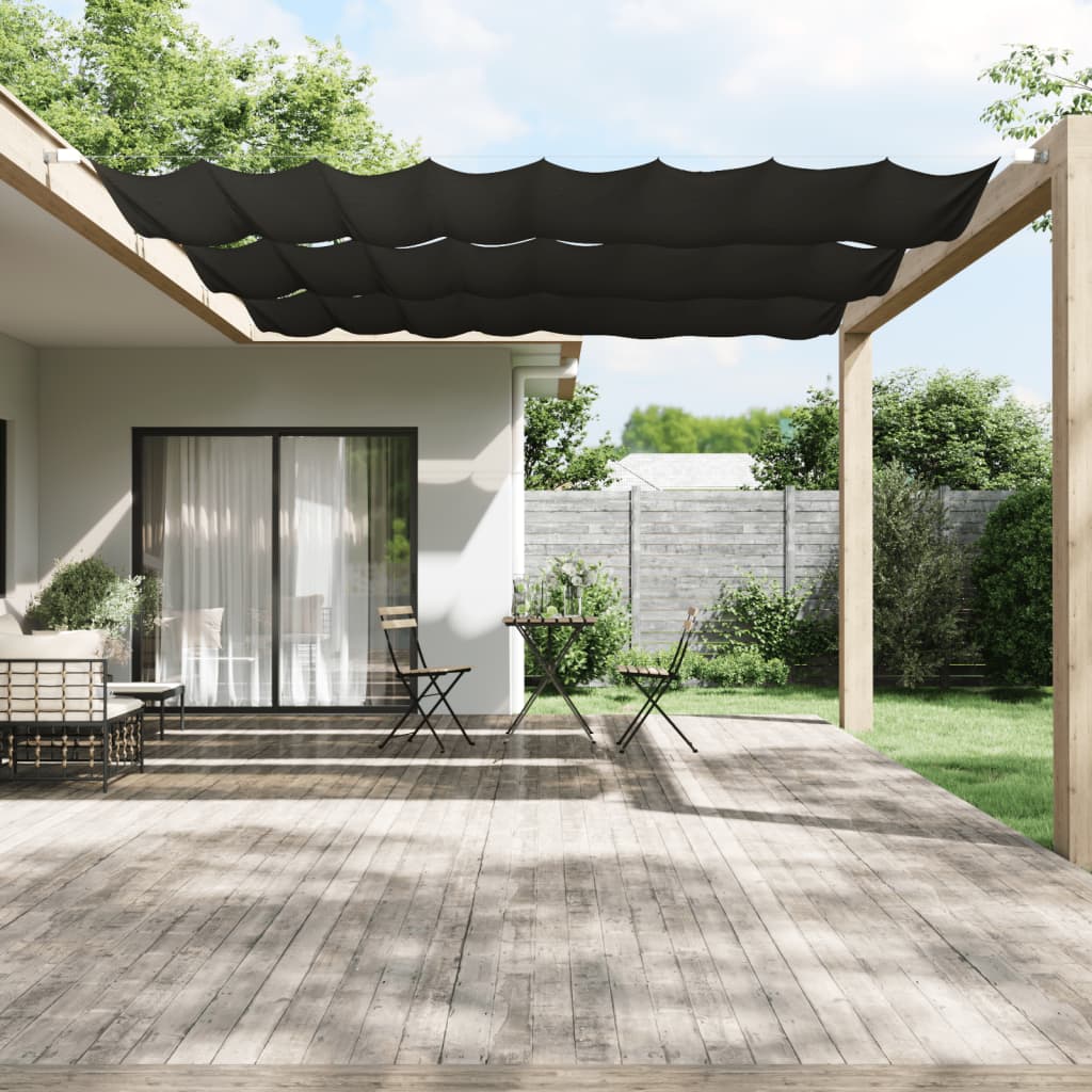 Vertical Awning Anthracite 140x420 cm Oxford Fabric