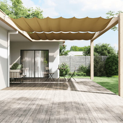 Vertical Awning Beige 300x360 cm Oxford Fabric