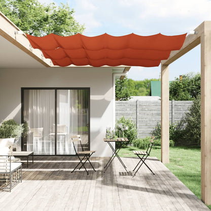 Vertical Awning Terracotta 60x360 cm Oxford Fabric