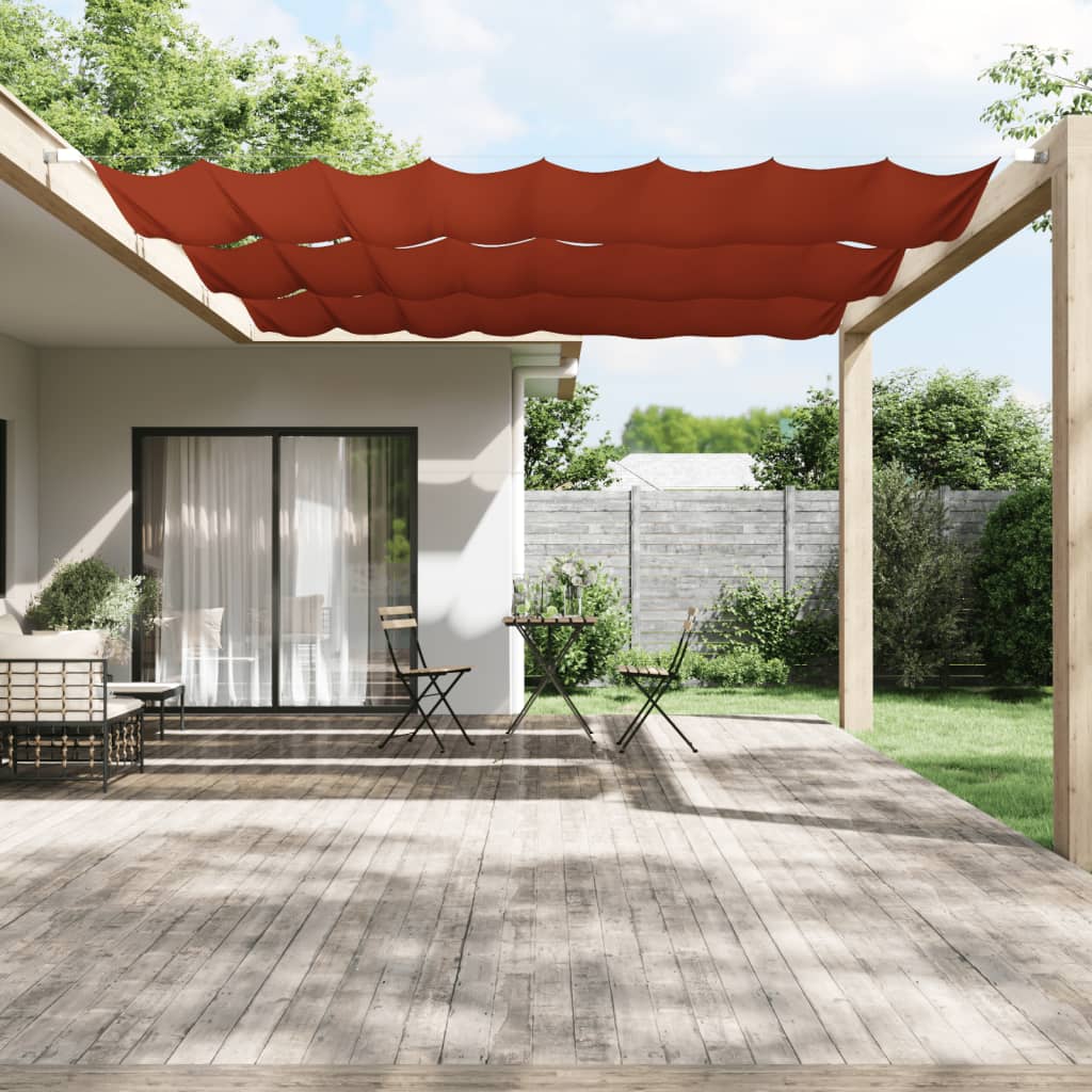 Vertical Awning Terracotta 140x360 cm Oxford Fabric