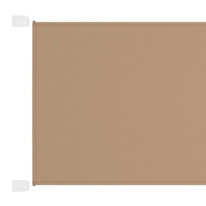 Vertical Awning Taupe 60x600 cm Oxford Fabric