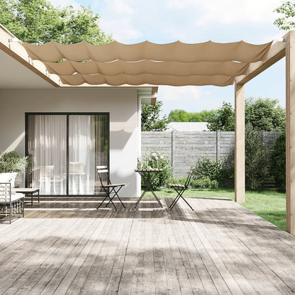 Vertical Awning Taupe 100x1200 cm Oxford Fabric