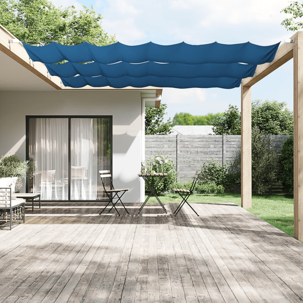 Vertical Awning Blue 60x360 cm Oxford Fabric