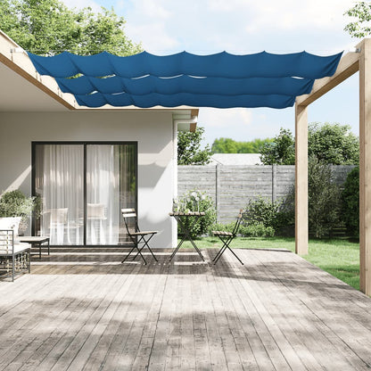 Vertical Awning Blue 60x420 cm Oxford Fabric