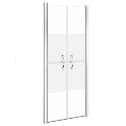 Shower Door Half Frosted ESG 71x190 cm