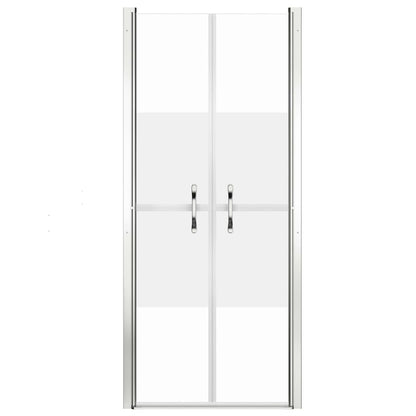 Shower Door Half Frosted ESG 76x190 cm