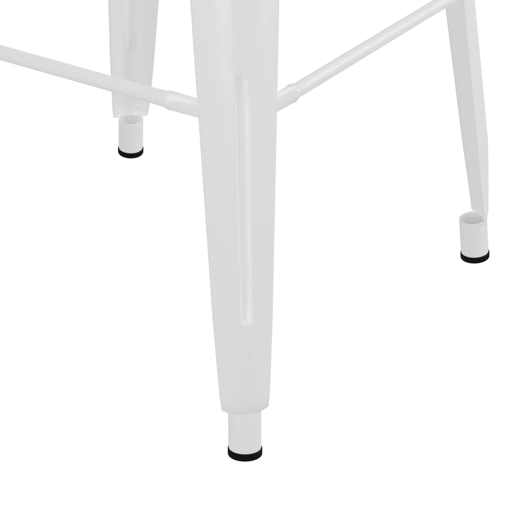 7 Piece Bar Set White