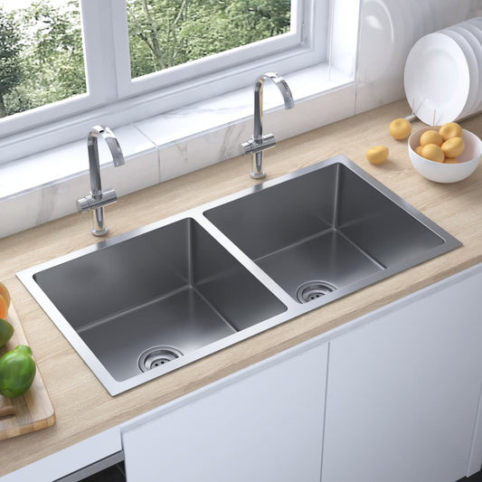 Handmade Kitchen Sink Stainless Steel