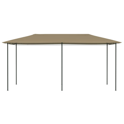 Gazebo 2.98x5.3x2.59 m Taupe 160 g/m²