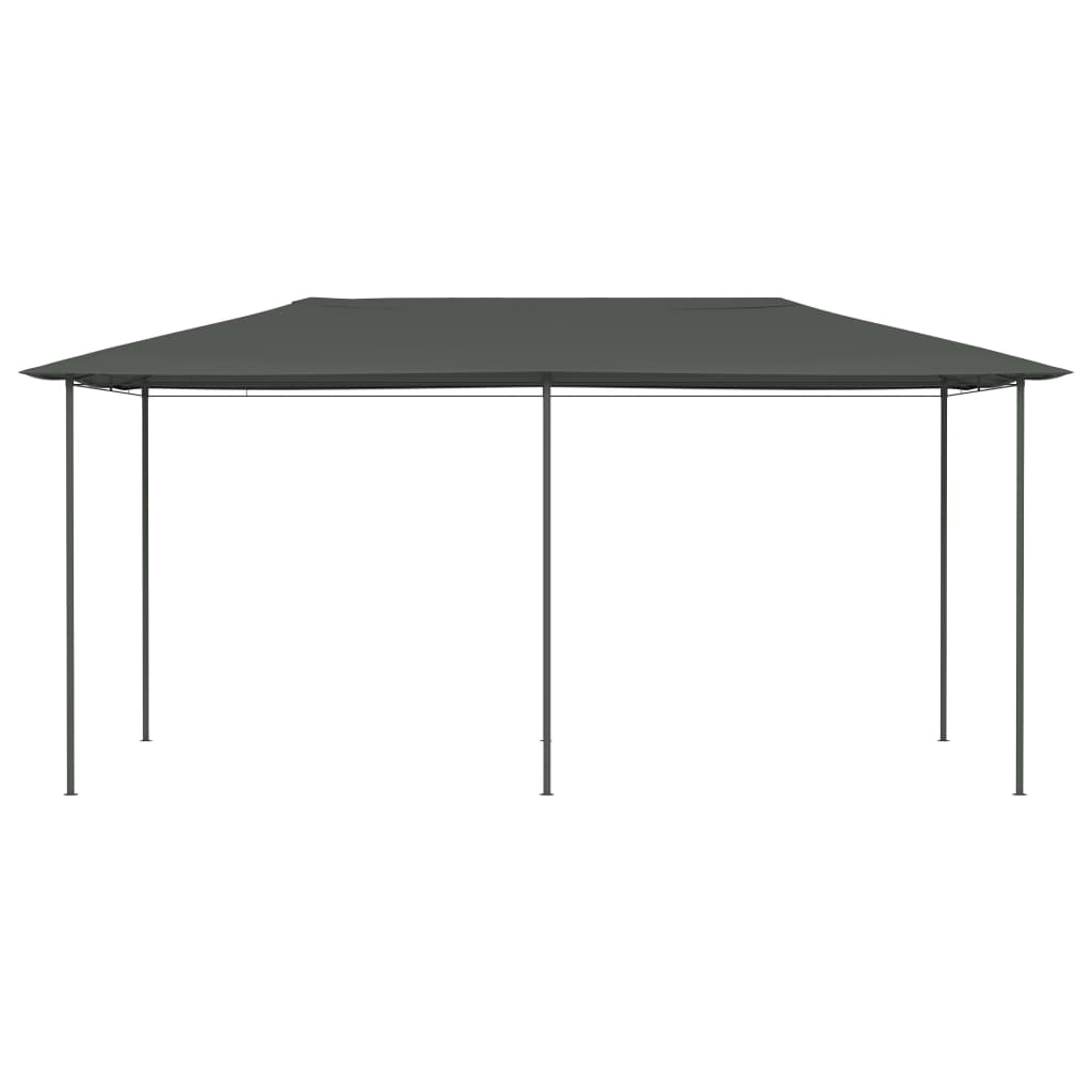 Gazebo 2.98x5.3x2.59 m Anthracite 160 g/m²