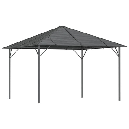 Gazebo with Roof 3x3 m Anthracite