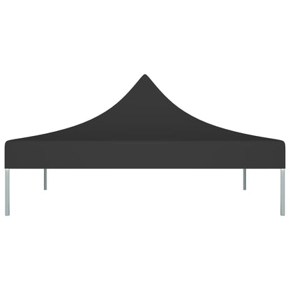 Party Tent Roof 2x2 m Black 270 g/m²