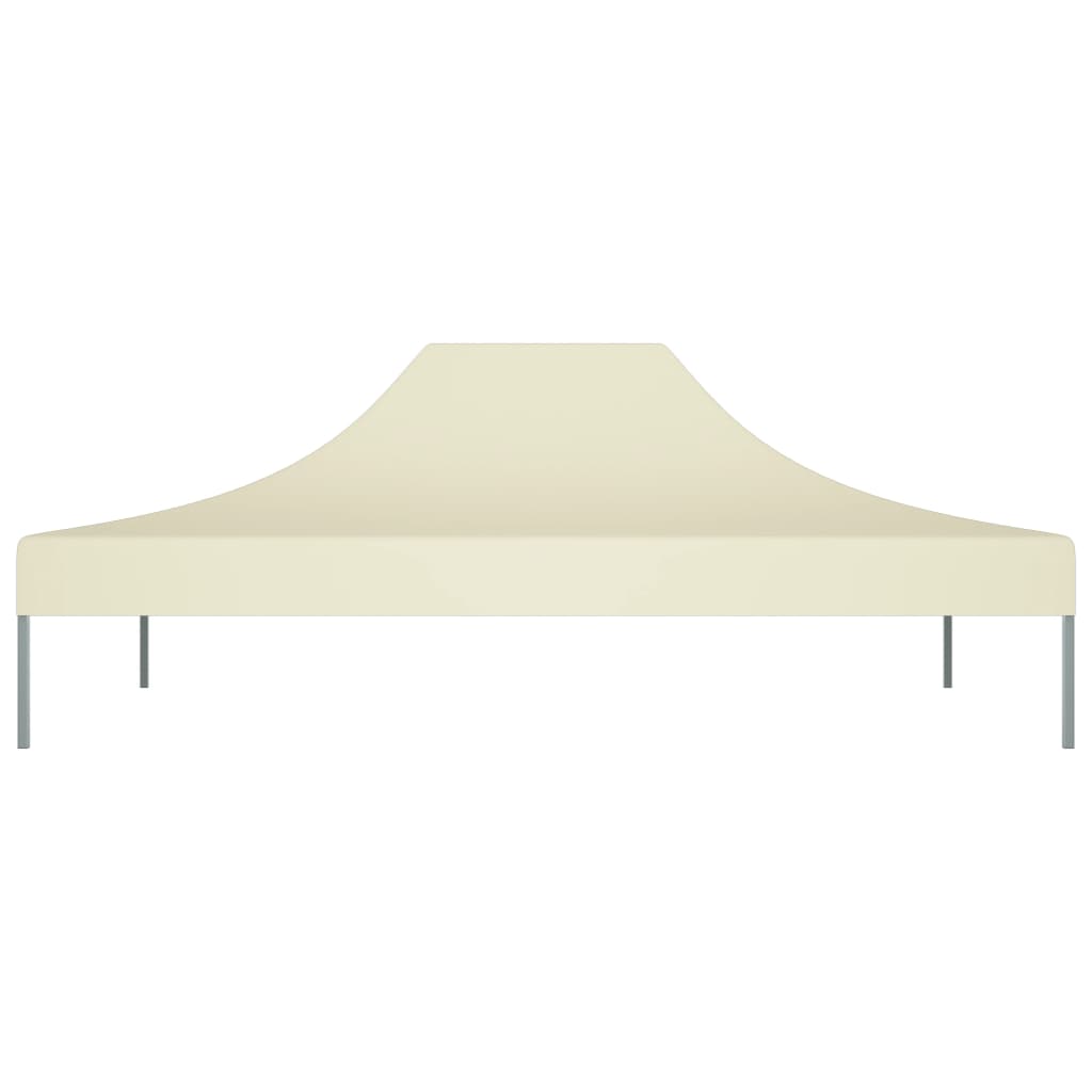 Party Tent Roof 4x3 m Cream 270 g/m²