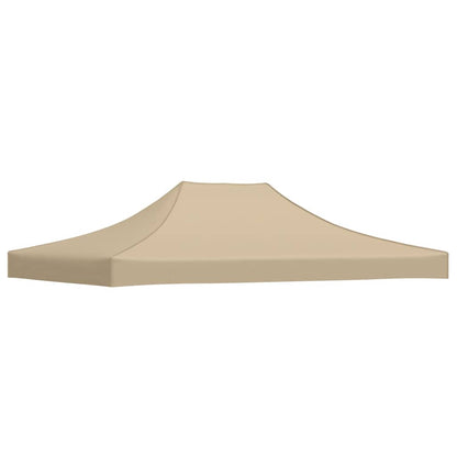 Party Tent Roof 4x3 m Beige 270 g/m²