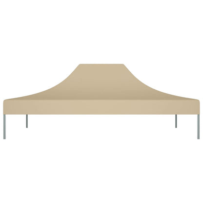 Party Tent Roof 4x3 m Beige 270 g/m²
