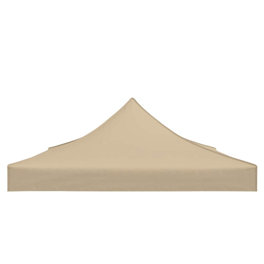 Party Tent Roof 4x3 m Beige 270 g/m²