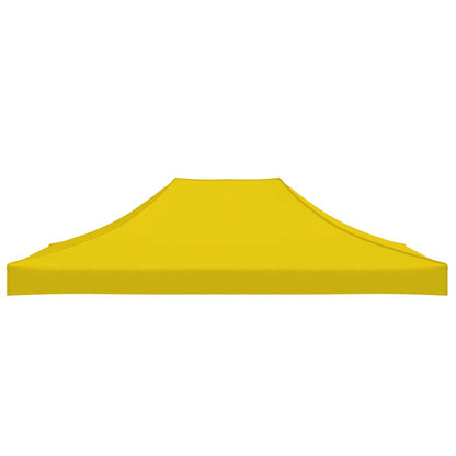Party Tent Roof 4x3 m Yellow 270 g/m²