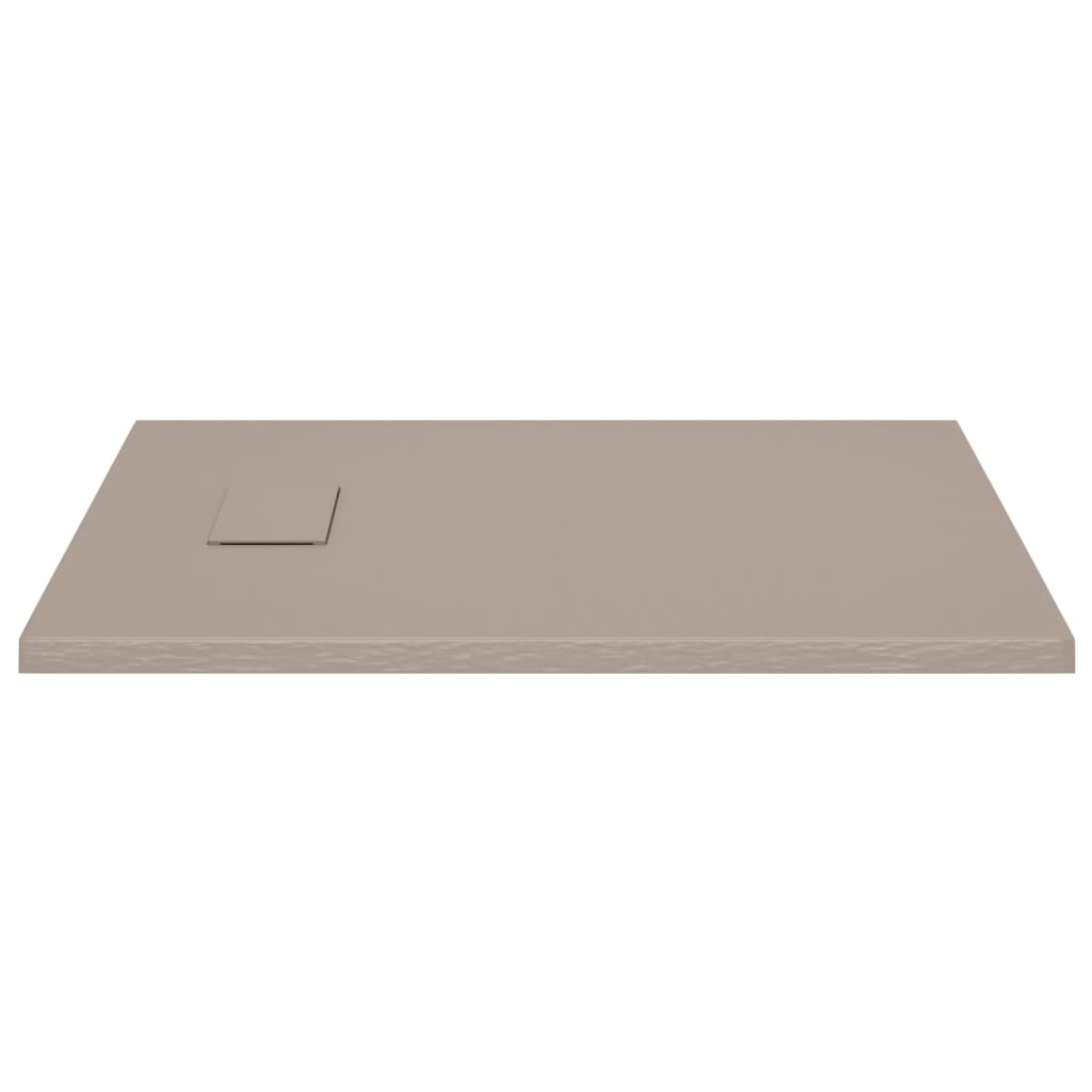 Shower Base Tray SMC Brown 90x70 cm