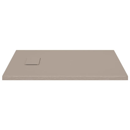 Shower Base Tray SMC Brown 90x70 cm