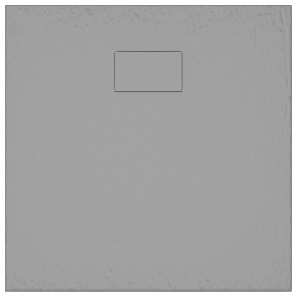 Shower Base Tray SMC Grey 90x90 cm