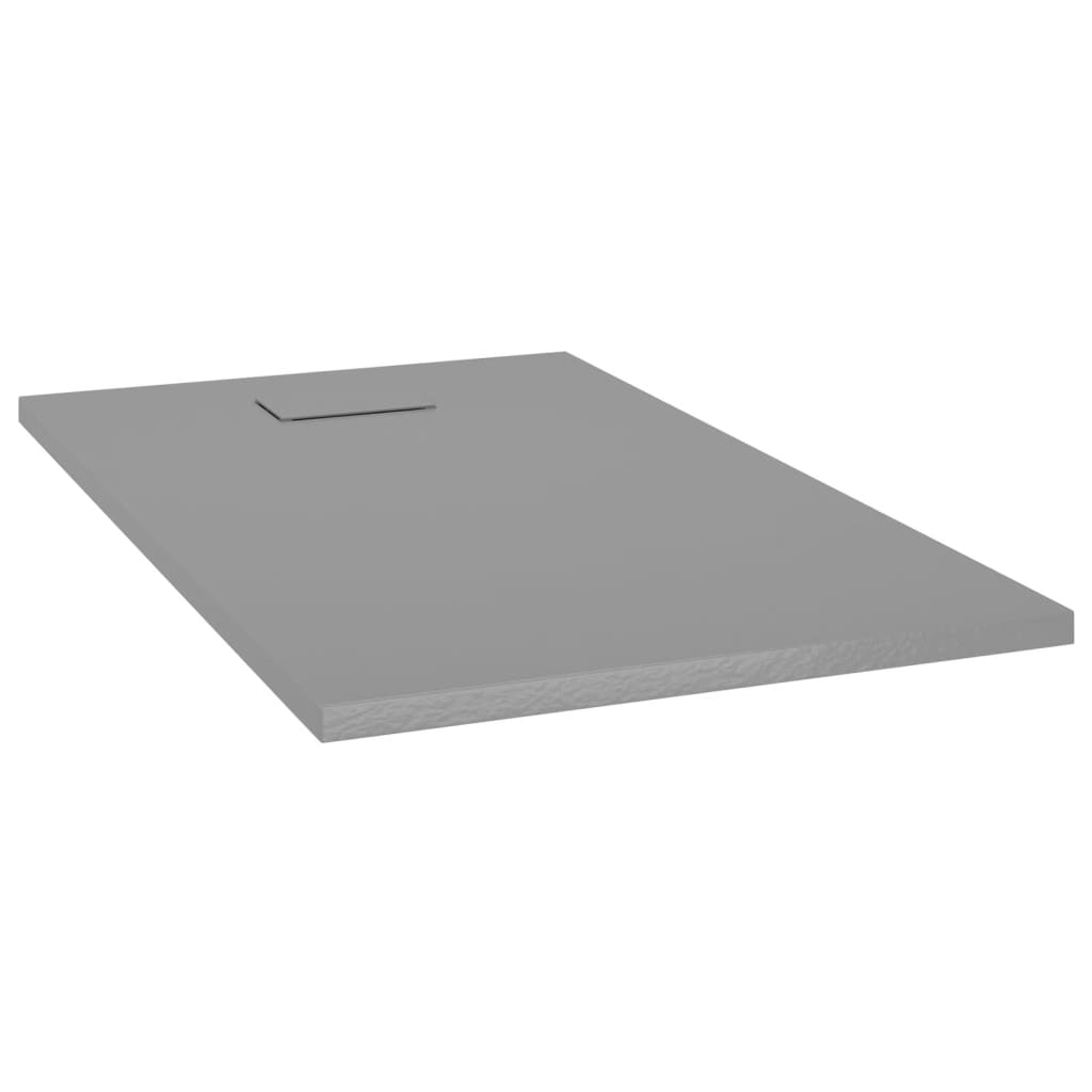 Shower Base Tray SMC Grey 120x70 cm