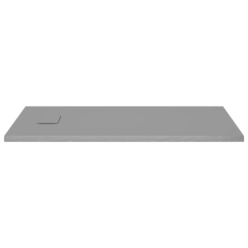 Shower Base Tray SMC Grey 120x70 cm