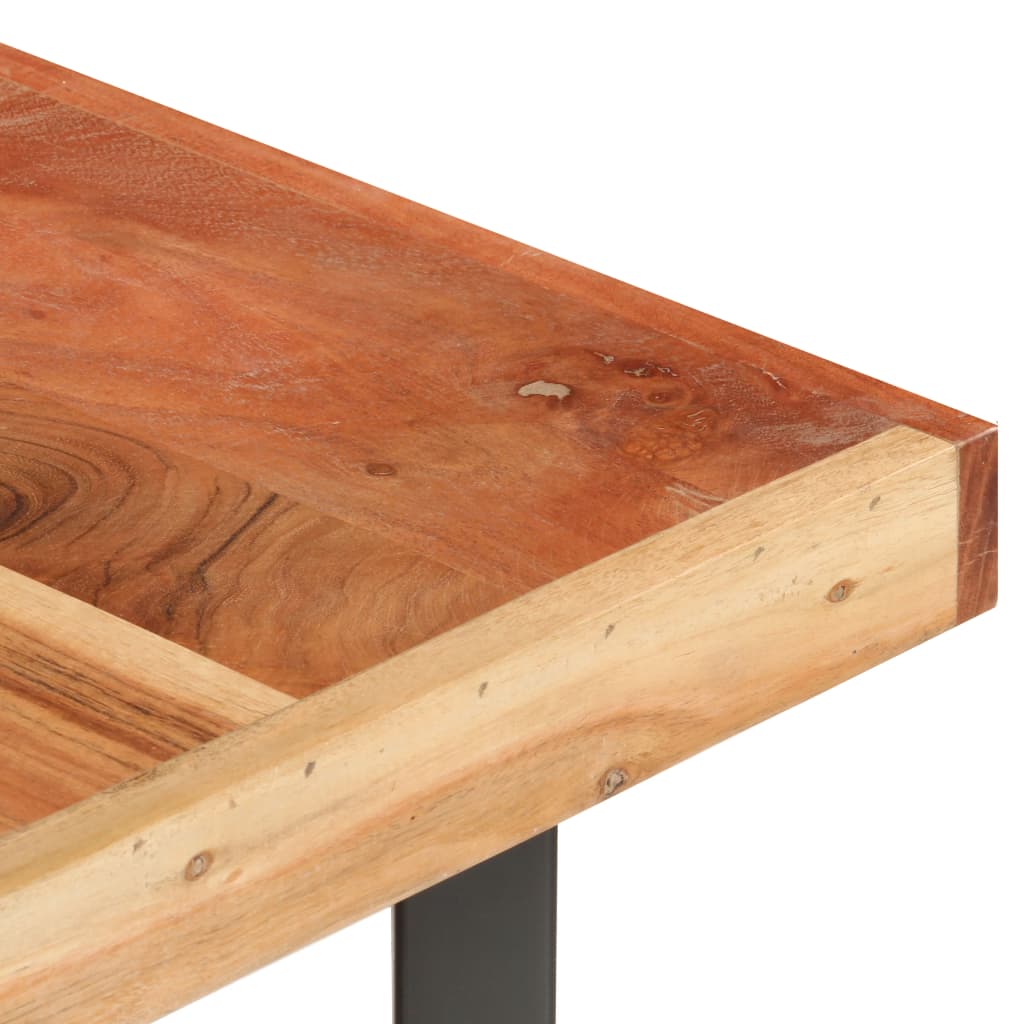 Coffee Table 142x90x42 cm Solid Acacia Wood