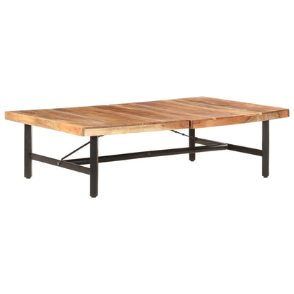 Coffee Table 142x90x42 cm Solid Acacia Wood