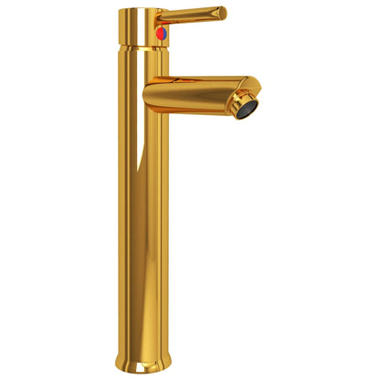 Bathroom Mixer Tap Gold 12x30 cm