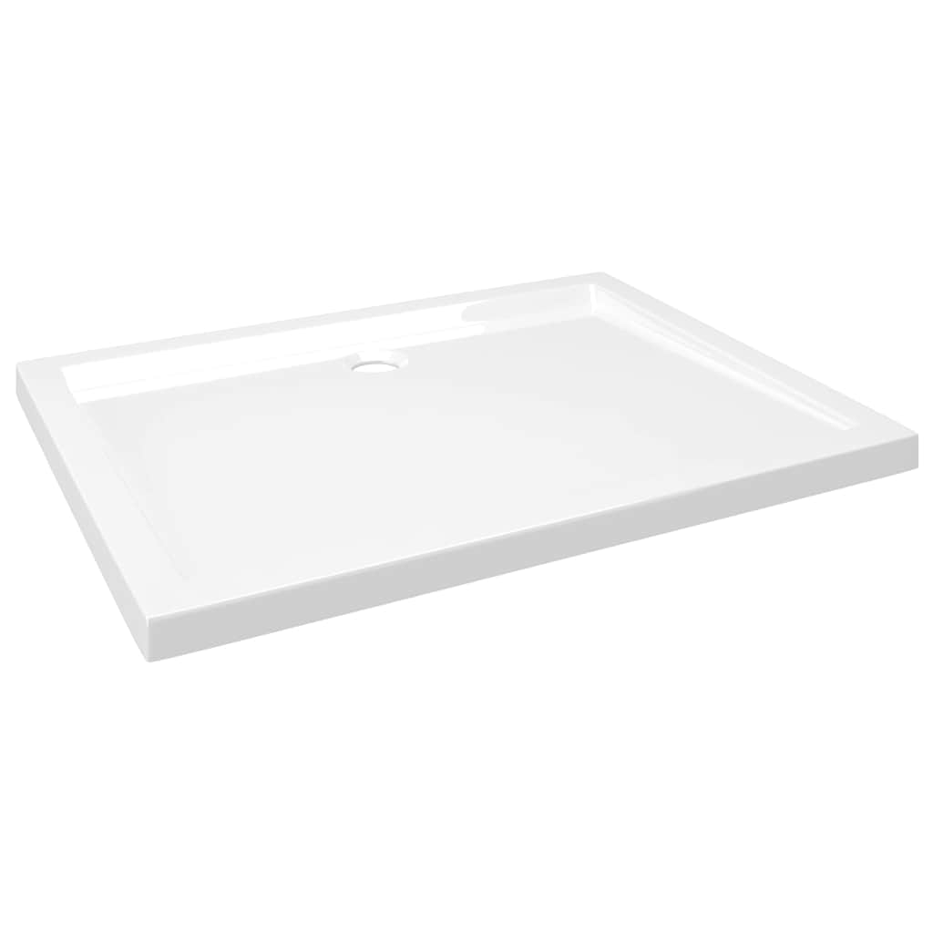 Rectangular ABS Shower Base Tray 80x100 cm