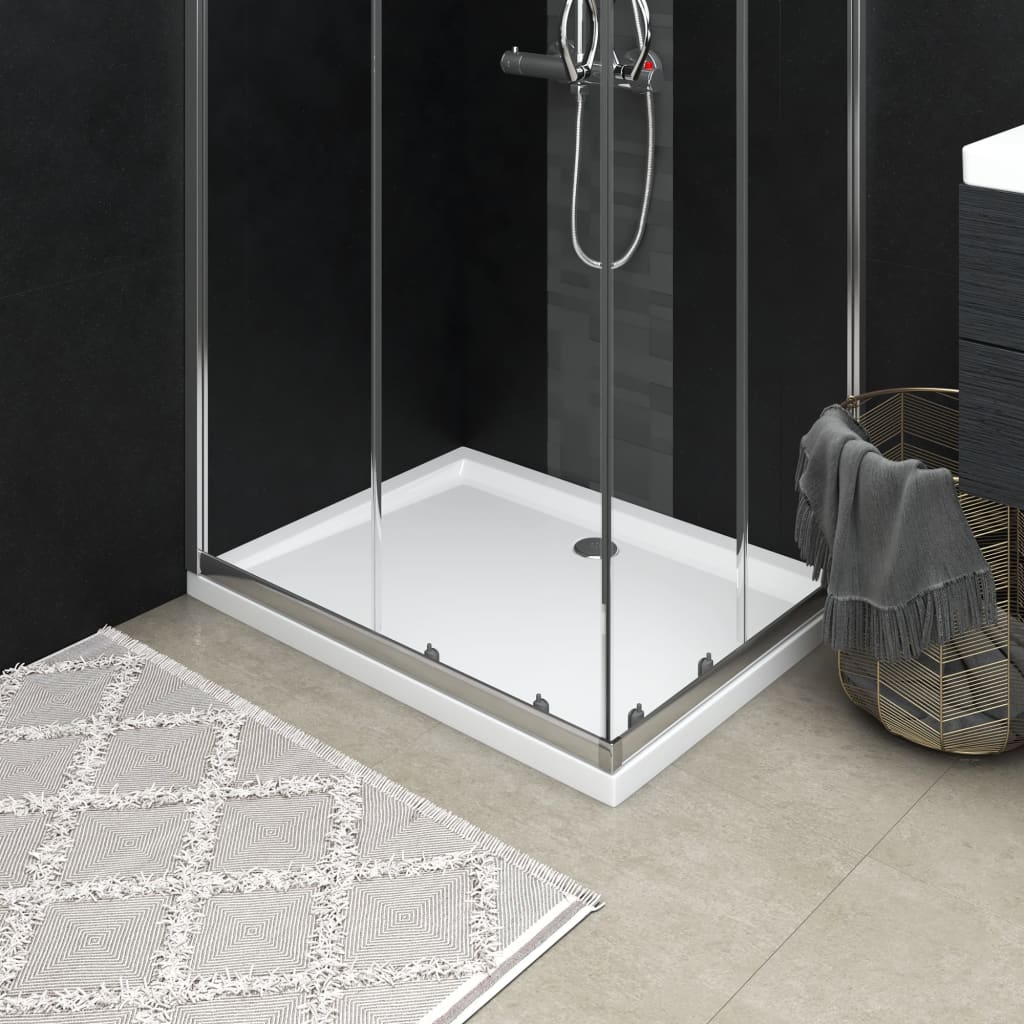 Rectangular ABS Shower Base Tray 80x100 cm