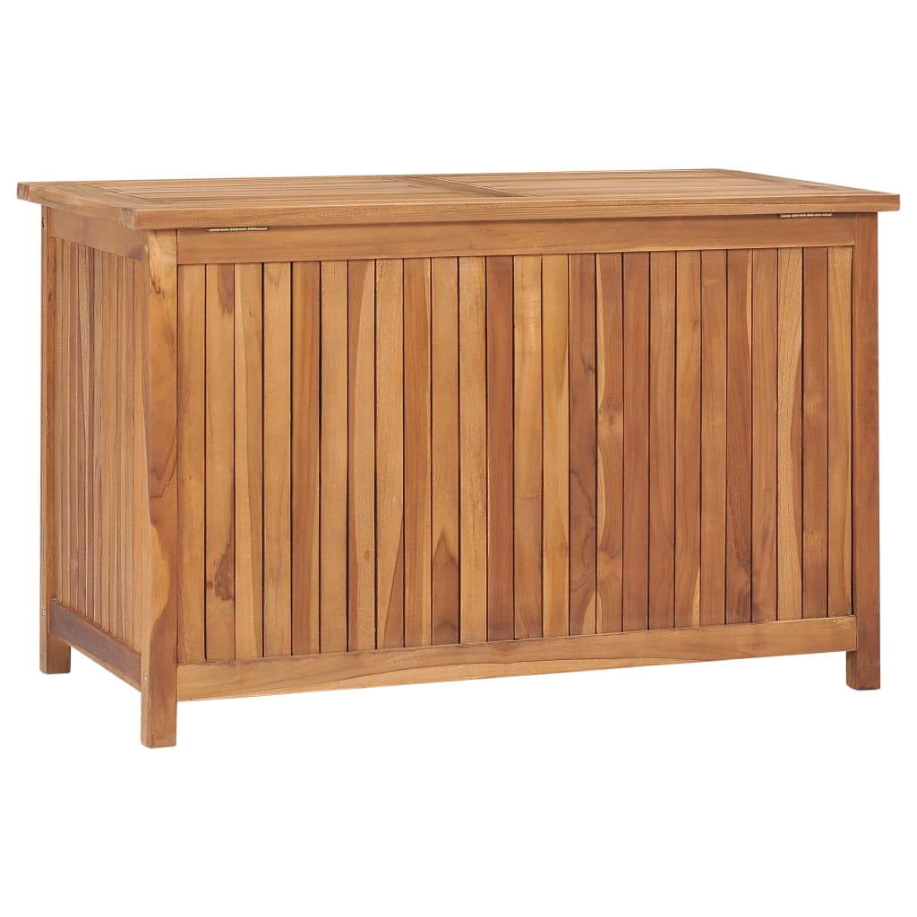 Garden Storage Box 90x50x58 cm Solid Teak Wood