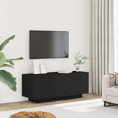 TV Cabinet Black 100x35x40 cm Engineered Wood