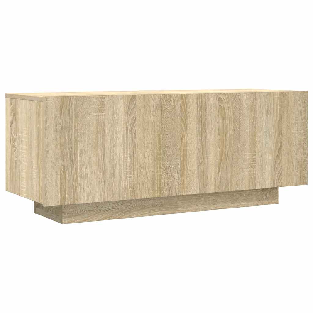 TV Cabinet Sonoma Oak 100x35x40 cm Engineered Wood