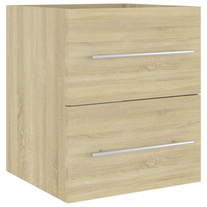 Sink Cabinet Sonoma Oak 41x38.5x48 cm Engineered Wood