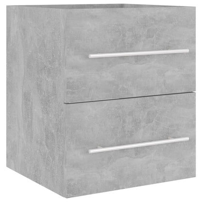 Sink Cabinet Concrete Grey 41x38.5x48 cm Engineered Wood