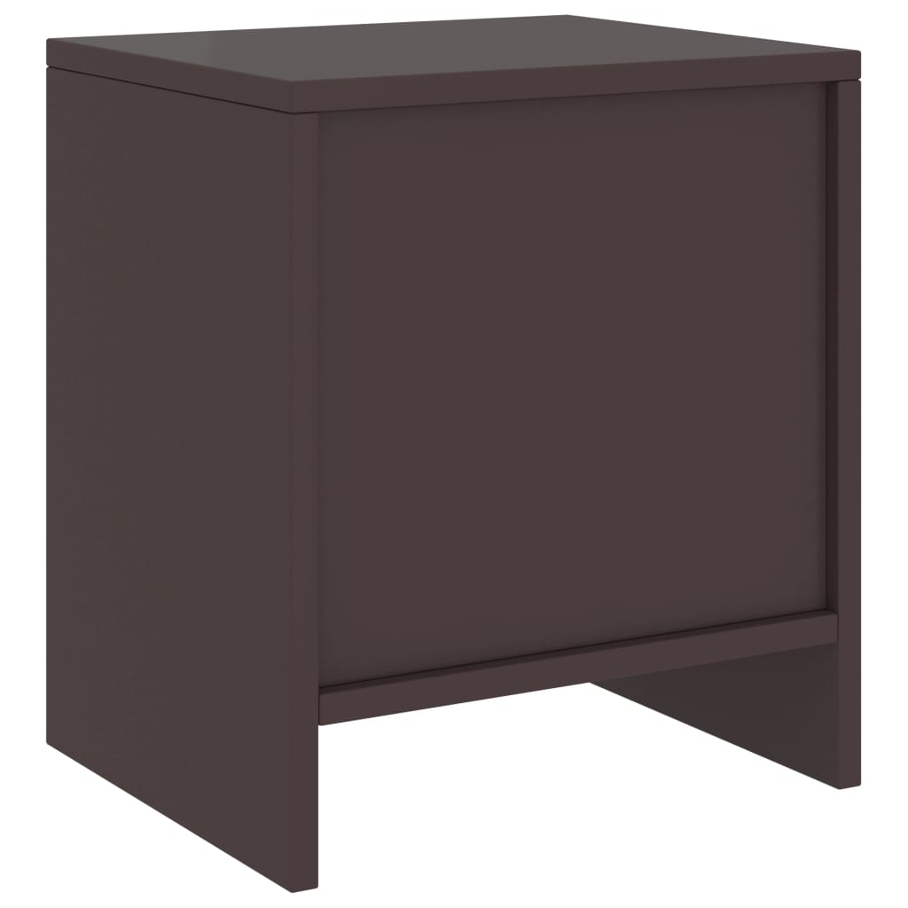 Bedside Cabinets 2 pcs Dark Brown 35x30x40 cm Solid Pinewood