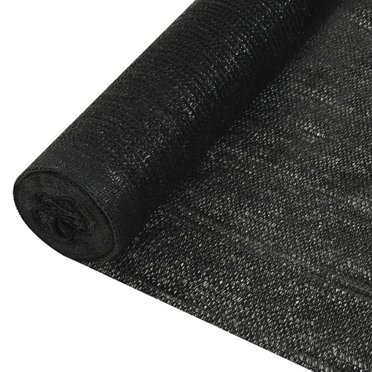 Privacy Net Black 1x10 m HDPE 150 g/m²