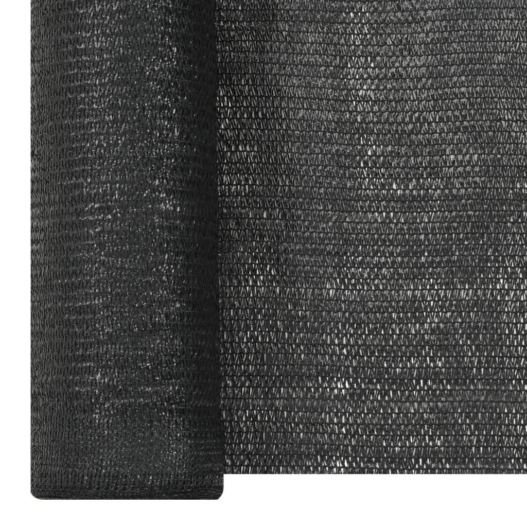 Privacy Net Black 1x10 m HDPE 150 g/m²