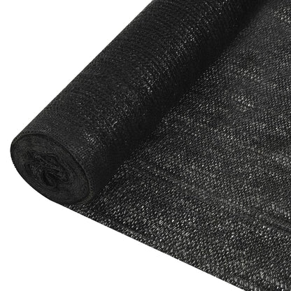 Privacy Net Black 1x25 m HDPE 150 g/m²