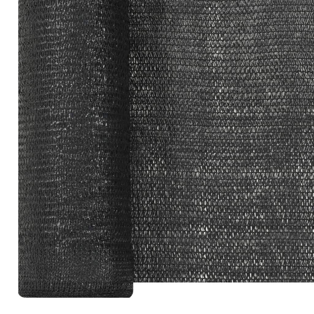 Privacy Net Black 1x25 m HDPE 150 g/m²