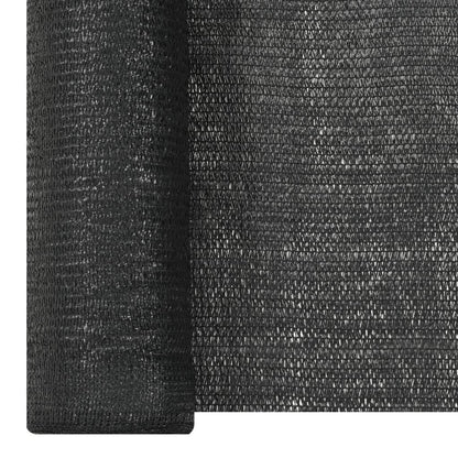 Privacy Net Black 1.5x50 m HDPE 150 g/m²