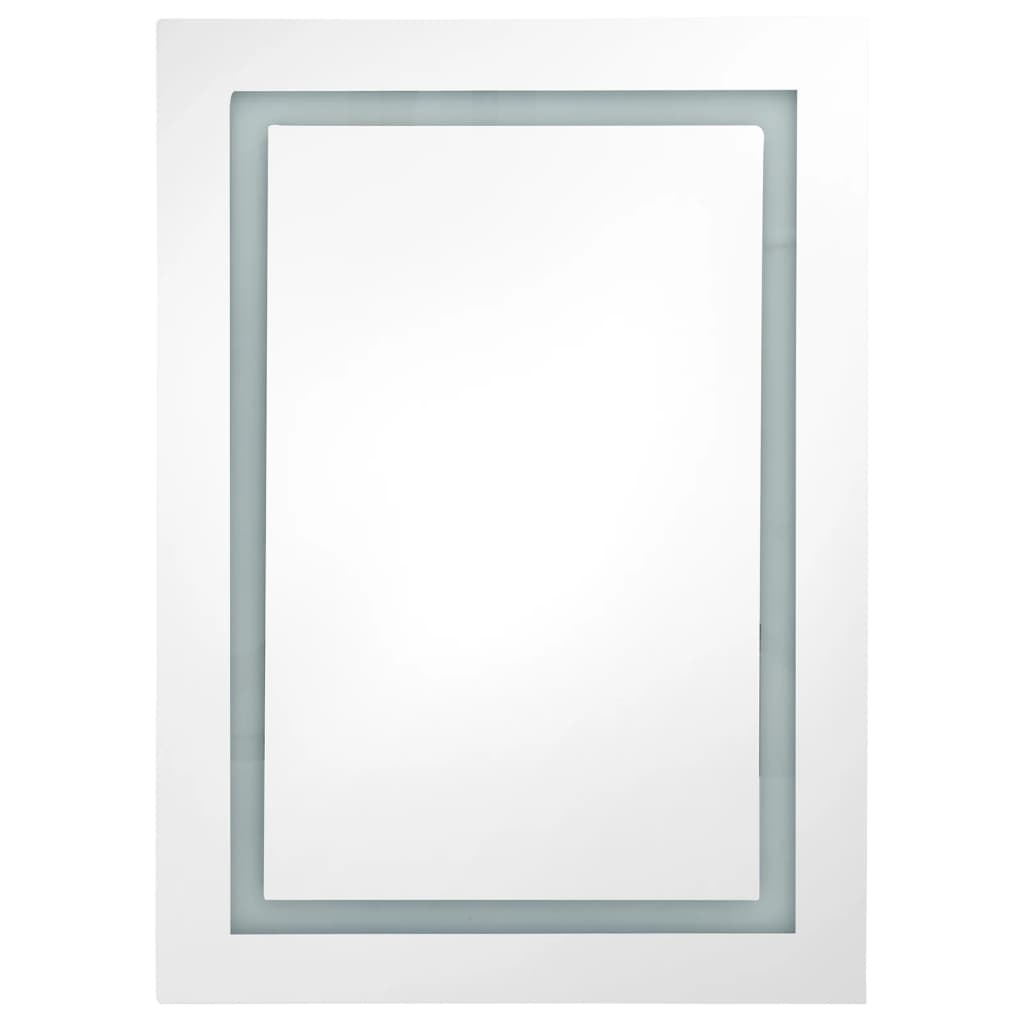 LED Bathroom Mirror Cabinet 50x13x70 cm