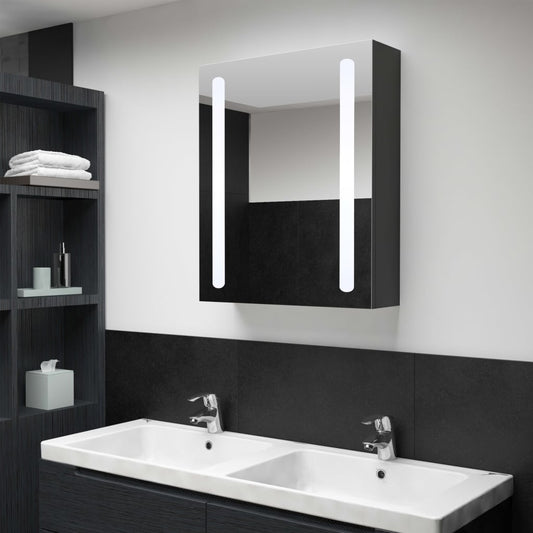 LED Bathroom Mirror Cabinet 50x13x70 cm