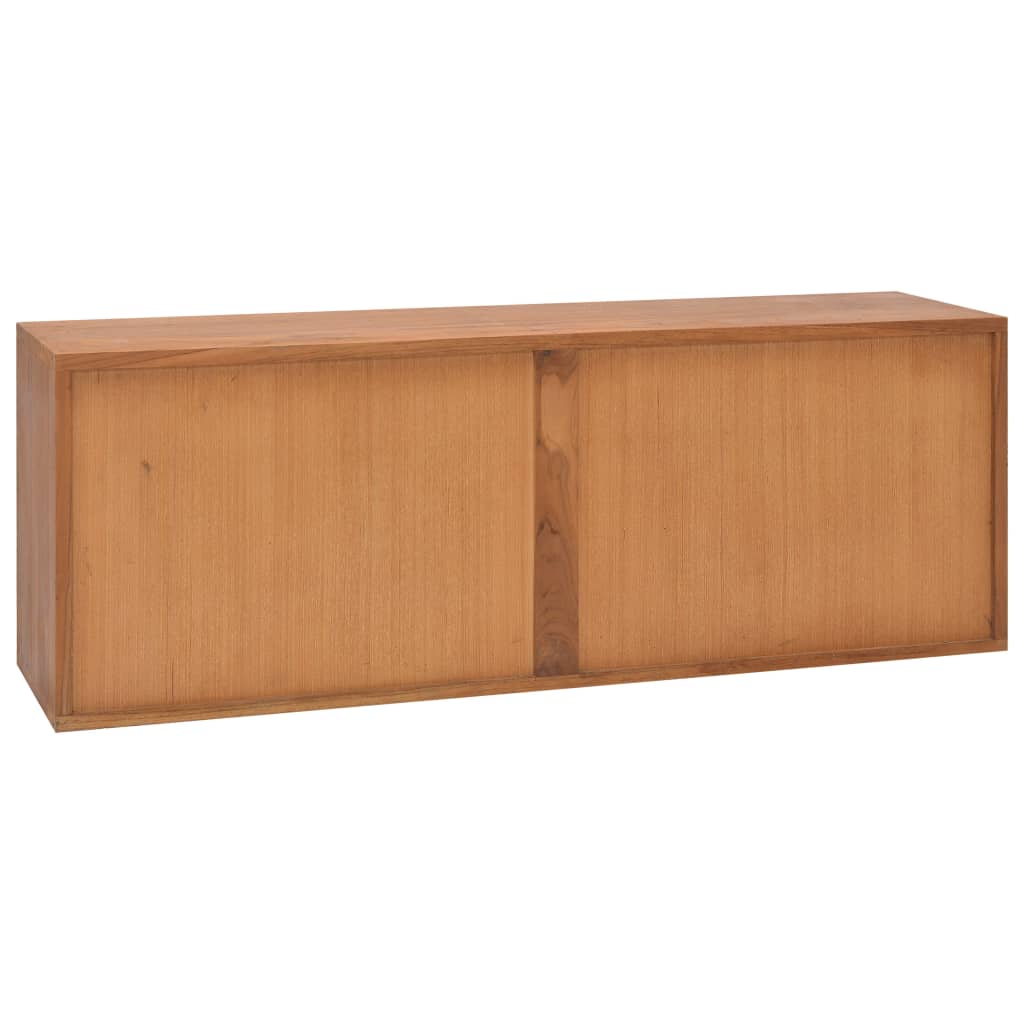 TV Cabinet 110x30x40 cm Solid Teak Wood