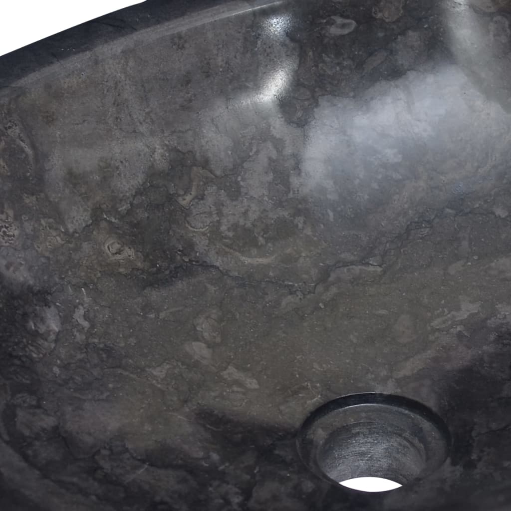 Sink Black 53x40x15 cm Marble