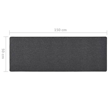 Carpet Runner Anthracite 50x150 cm