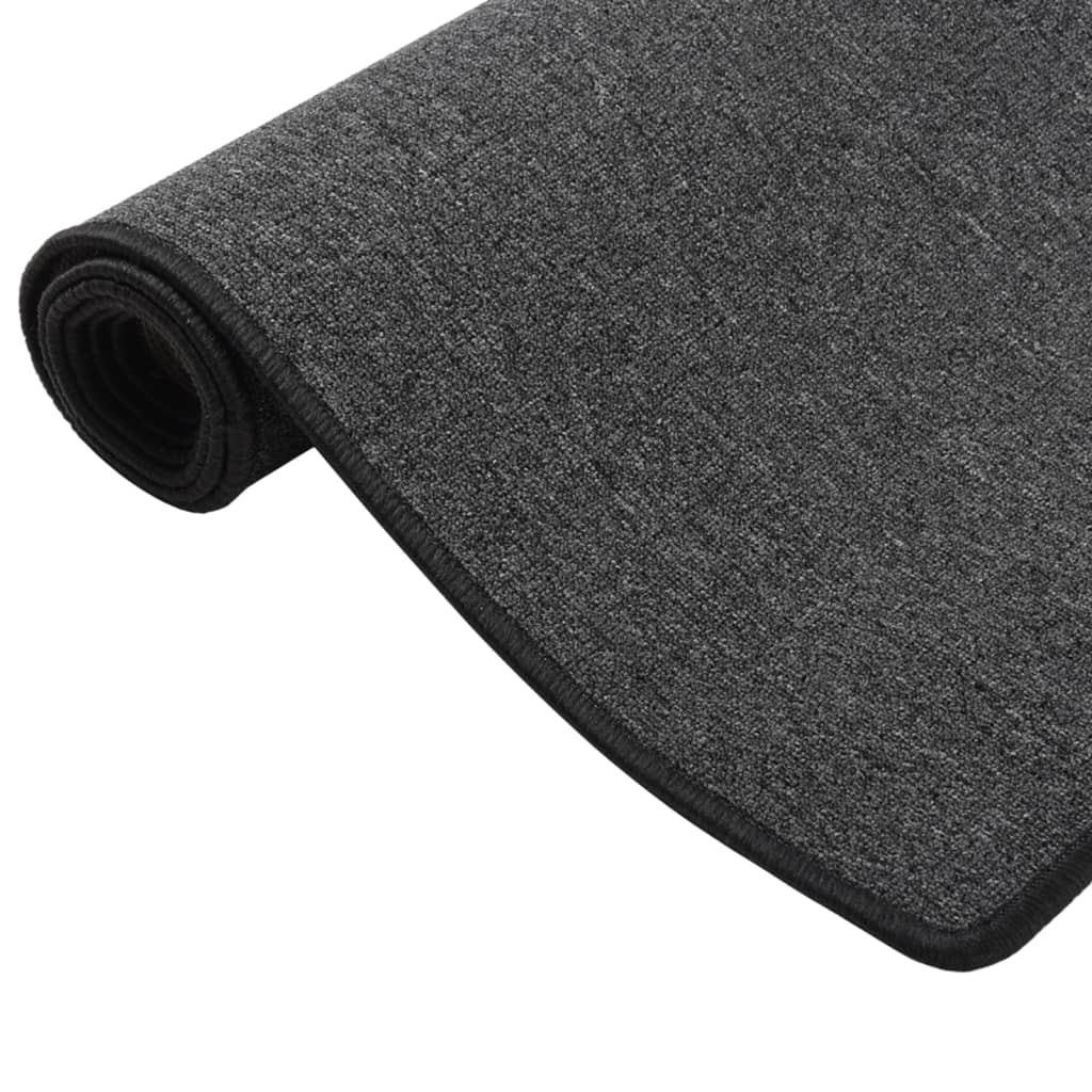 Carpet Runner Anthracite 80x250 cm